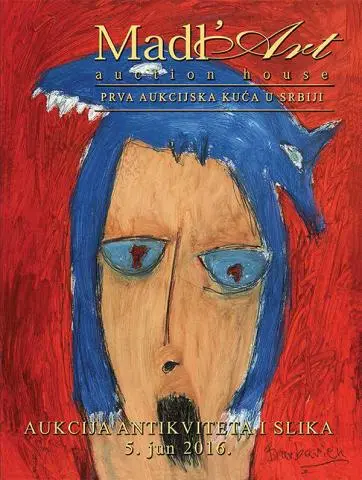 Naslovna stranica kataloga za 43. aukciju antikviteta i slika