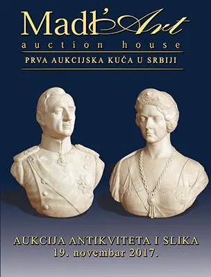 Naslovna stranica kataloga za 48. aukciju antikviteta i slika
