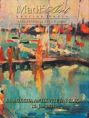 Naslovna stranica kataloga za 61. aukciju antikviteta i slika